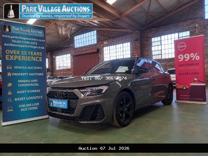 2025 AUDI A1 SPORTBACK 30 TFSI BLACK EDITION S-TRONIC (ODO : 17551)