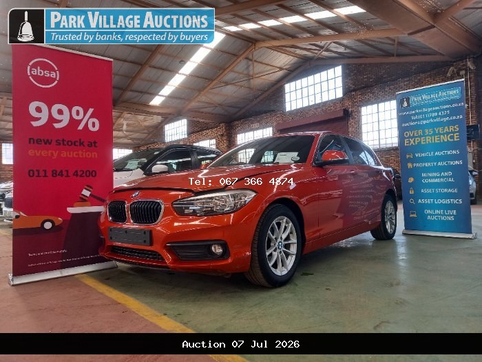 2017 BMW 118I 5DR F20 (ODO : 124336)