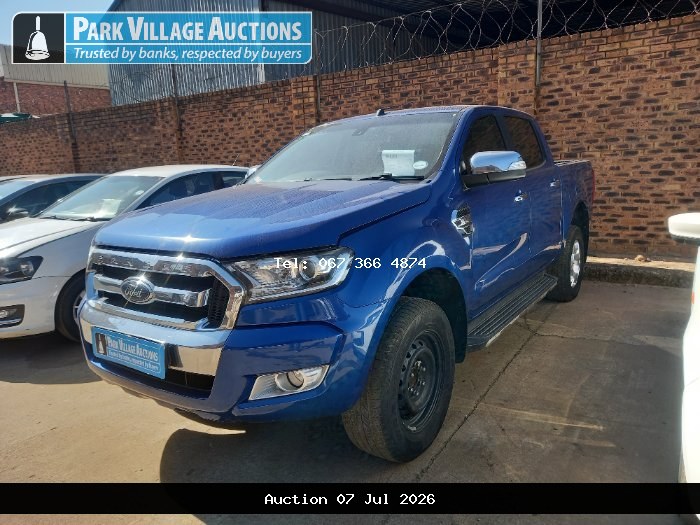 2017 FORD RANGER 2.2TDCI XLT AT PU DC (ODO : 208996)