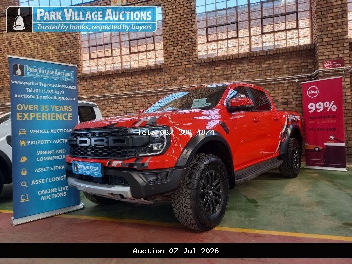 2024 FORD RANGER 3.0 V6 BI TURBO ECOBOOST RAPTOR 4X4 AT (ODO : 38236)