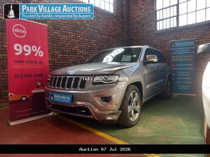 2014 JEEP GRAND CHEROKEE 3.6 OVERLAND (ODO : 213586)