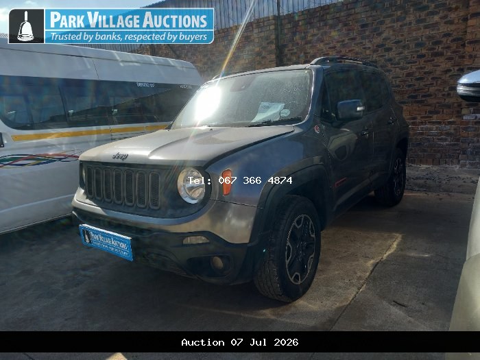 2016 JEEP RENEGADE 2.4 TRAILHAWK AT (ODO : 189732)