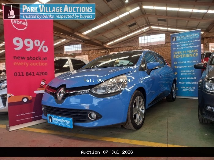 2017 RENAULT CLIO IV 900 T EXPRESSION 5DR 66KW (ODO : 187796)
