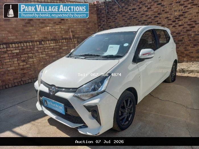 2021 TOYOTA AGYA 1.0 AT (ODO : 188080)