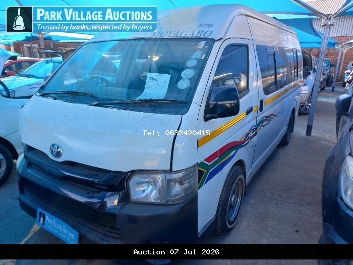 2021 TOYOTA QUANTUMHIACE 2.5 D-4D SESFIKILE 16S (ODO : 543383)