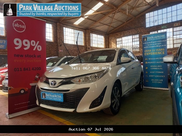 2020 TOYOTA YARIS 1.5 XS CVT 5DR (ODO : 131407)