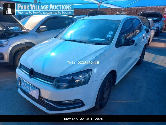 2016 VOLKSWAGEN POLO GP 1.2 TSI TRENDLINE 66KW (ODO : 215504)