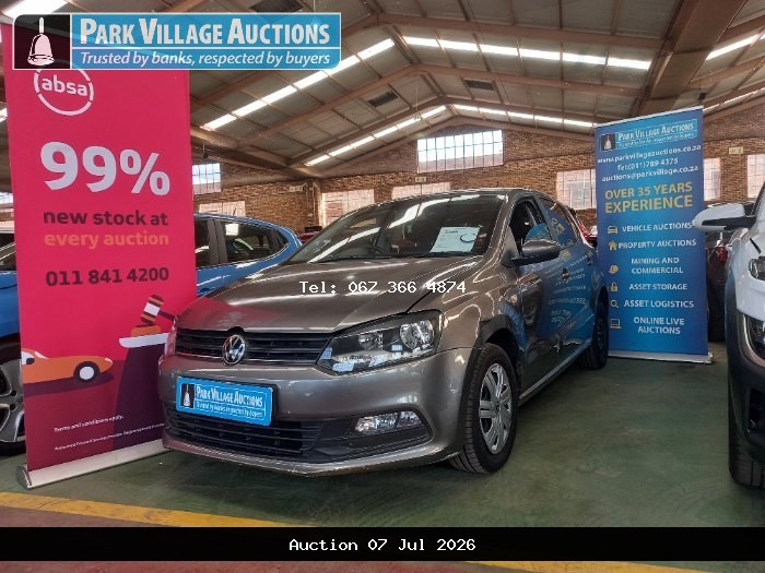2021 VOLKSWAGEN POLO VIVO 1.4 COMFORTLINE 5DR (ODO : 118125)