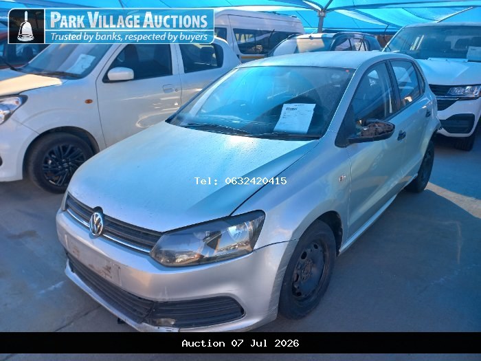 2020 VOLKSWAGEN POLO VIVO 1.4 TRENDLINE 5DR (ODO : 152213)