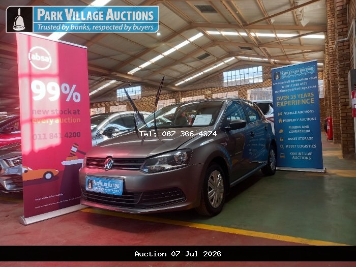 2022 VOLKSWAGEN POLO VIVO 1.4 TRENDLINE 5DR (ODO : 131984)