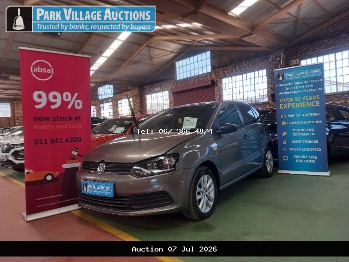 2024 VOLKSWAGEN POLO VIVO 1.4 TRENDLINE 5DR (ODO : 26782)