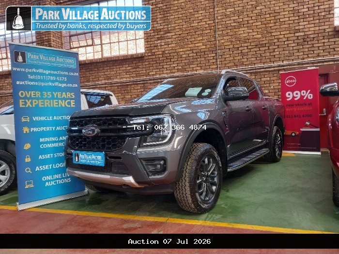 2023 FORD RANGER 3.0D V6 WILDTRAK AWD AT DC PU (ODO : 58935)