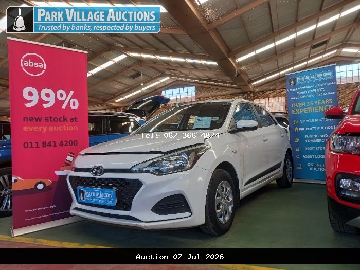 2020 HYUNDAI I20 1.2 MOTION (ODO : 201429)