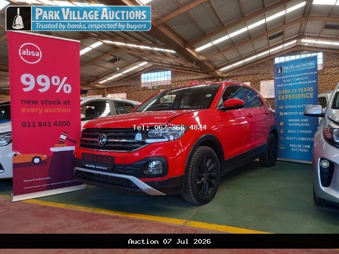 2021 VOLKSWAGEN T-CROSS 1.0 TSI COMFORTLINE DSG (ODO : 70222)