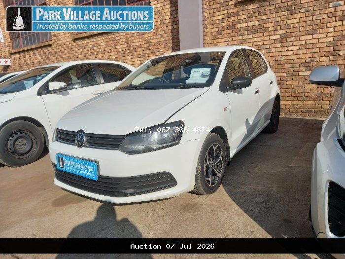 2022 VOLKSWAGEN POLO VIVO 1.4 TRENDLINE 5DR (ODO : 132941)