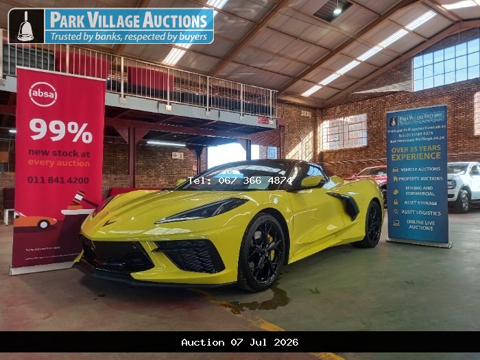 2025 CHEVROLET CORVETTE STINGRAY CONVERTIBLE 2LT (ODO : 4821)