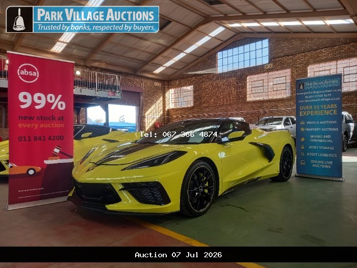 2025 CHEVROLET CORVETTE STINGRAY CONVERTIBLE 3LT (ODO : 65)