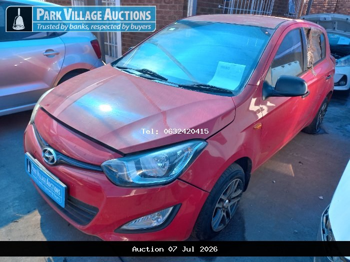 2014 HYUNDAI I20 1.2 MOTION (ODO : 223802)