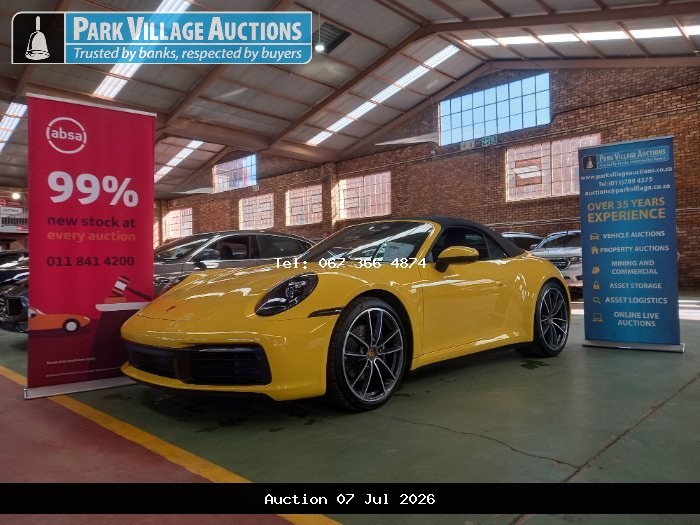 2021 PORSCHE 911 CARRERA CABRIOLET 992 (ODO : 18826)