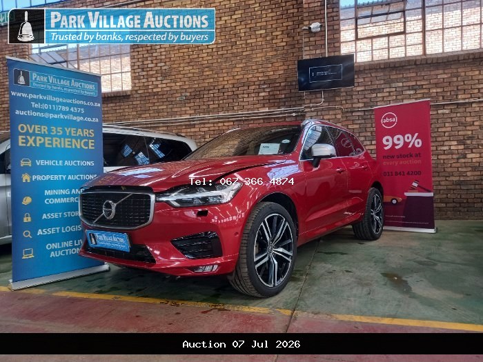 2019 VOLVO XC60 D4 R-DESIGN GEARTRONIC AWD (ODO : 187428)