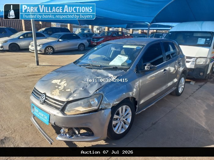 2019 VOLKSWAGEN POLO VIVO 1.4 TRENDLINE 5DR (ODO : 68065)