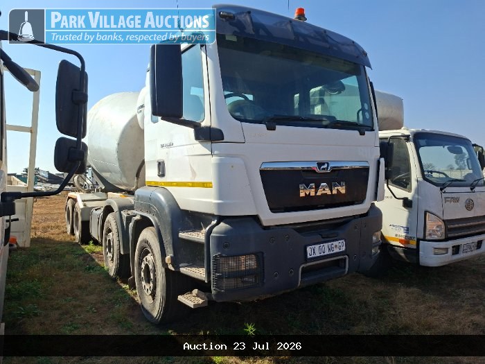 2021 MAN TGS 34.360 TWIN STEER CONCRETE MIXER RIGID TRUCK