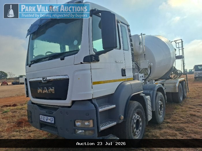 2021 MAN TGS 34.360 TWIN STEER CONCRETE MIXER RIGID TRUCK