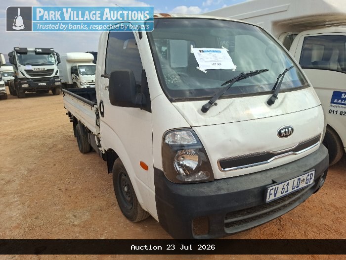 2017 KIA K2700 DROP SIDE LDV