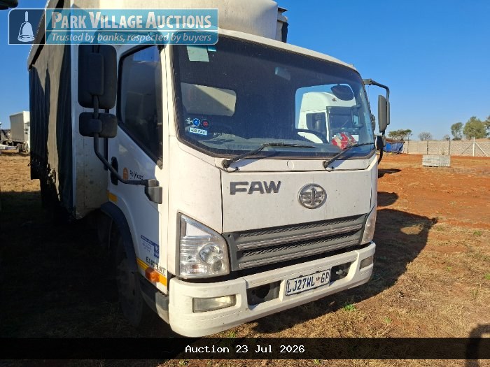 2023 FAW 8.140 FL CURTAIN SIDE RIGID TRUCK