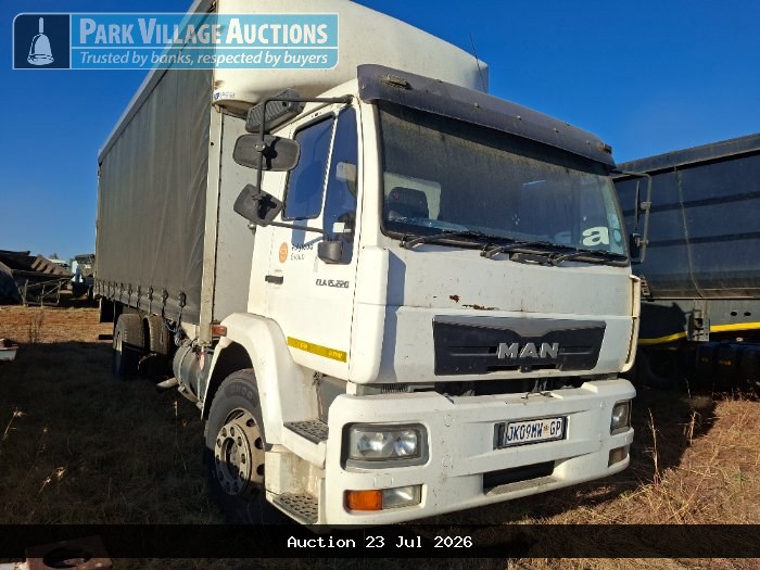 2019 MAN CLA 15.220 CURTAIN SIDE RIGID TRUCK
