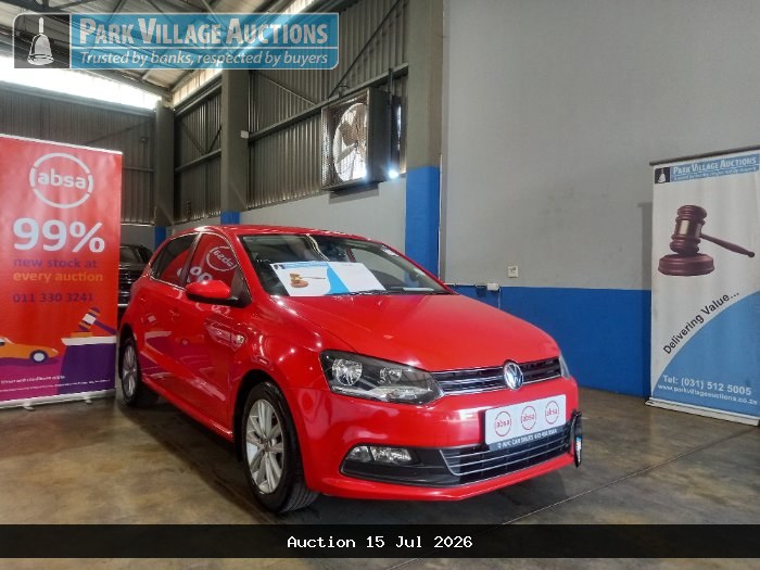 2022 VOLKSWAGEN POLO VIVO 1.4 COMFORTLINE 5DR (ODO : 134759)