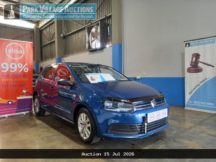 2022 VOLKSWAGEN POLO VIVO 1.4 TRENDLINE 5DR (ODO : 47298)