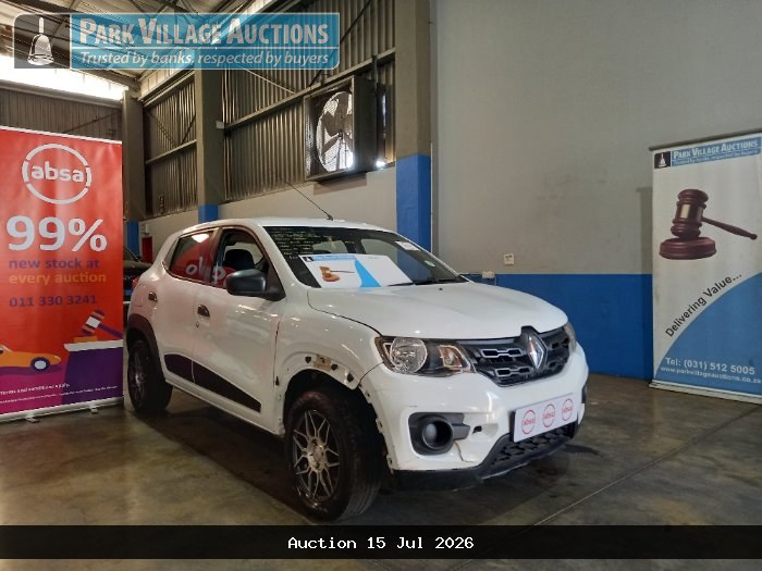 2017 RENAULT KWID 1.0 EXPRESSION 5DR (ODO : 84449)