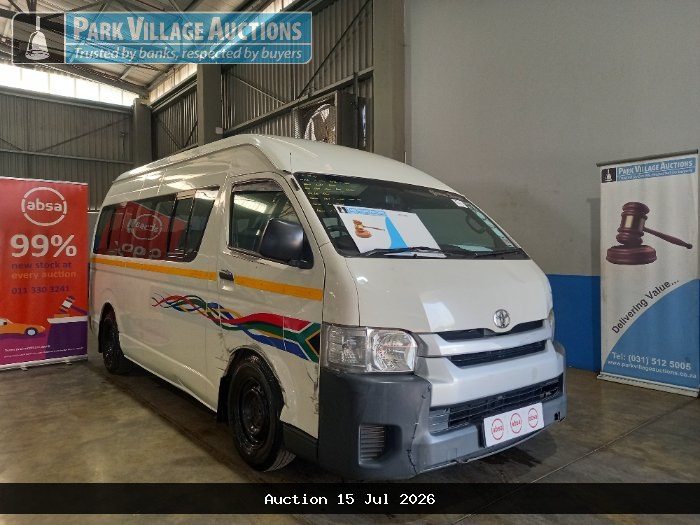 2021 TOYOTA QUANTUMHIACE 2.5 D-4D SESFIKILE 16S (ODO : 251930)