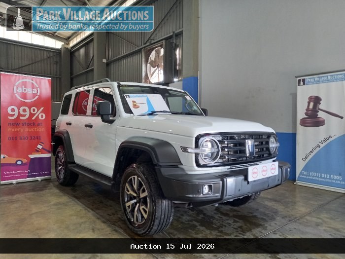 2025 GWM TANK 300 2.0T SUPER LUXURY HYBRID 4X4 AT (ODO : 40562)