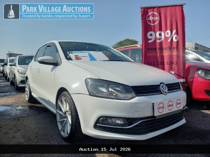 2015 VOLKSWAGEN POLO GP 1.2 TSI HIGHLINE DSG 81KW (ODO : 168148)