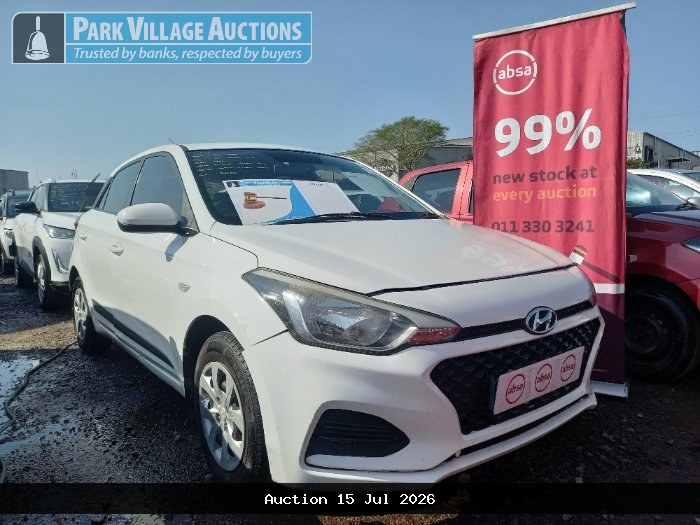 2020 HYUNDAI I20 1.2 MOTION (ODO : 183877)
