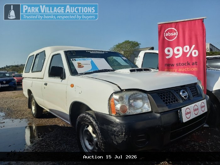 2020 NISSAN HARDBODY NP300 2.5 TDI LWB PU SC (ODO : 220284)