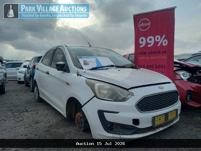 2019 FORD FIGO 1.5TI VCT AMBIENTE 5DR (ODO : NIL)