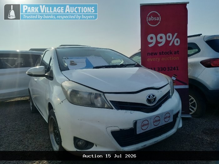 2013 TOYOTA YARIS 1.3 XS 5DR (ODO : NIL)