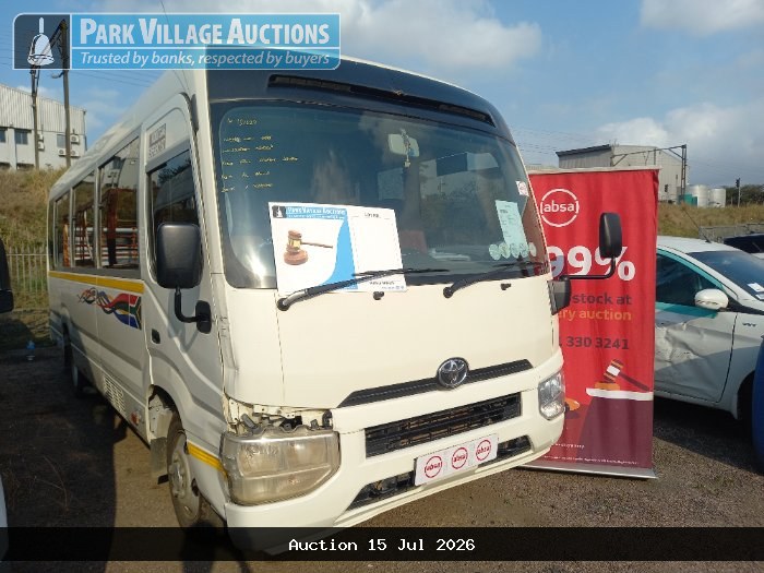 2023 TOYOTA COASTER 4.0D 23 SEATER BS (ODO : 157629)