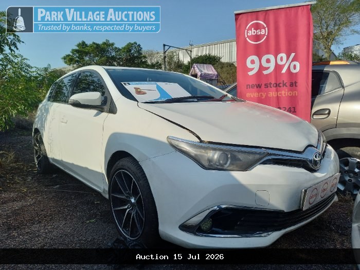 2015 TOYOTA AURIS 1.6 XR (ODO : NIL)