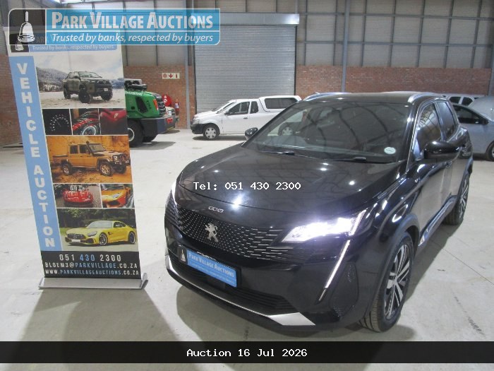 2021 PEUGEOT 3008 1.6T GT AT (ODO : 138254)