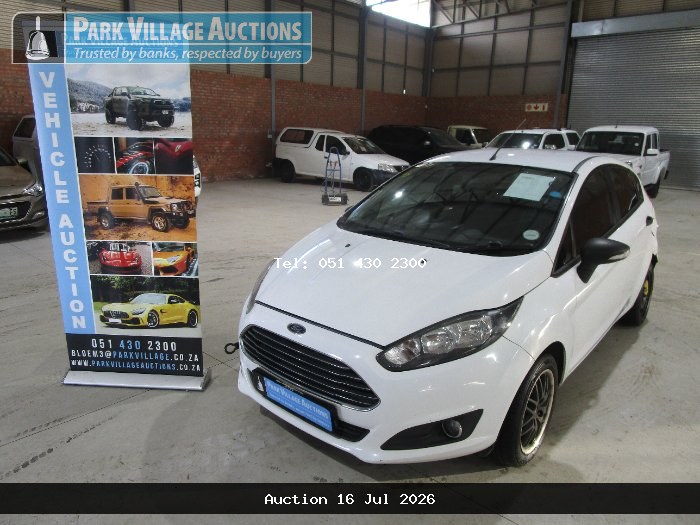 2013 FORD FIESTA 1.4 AMBIENTE 5 DR (ODO : 205611)