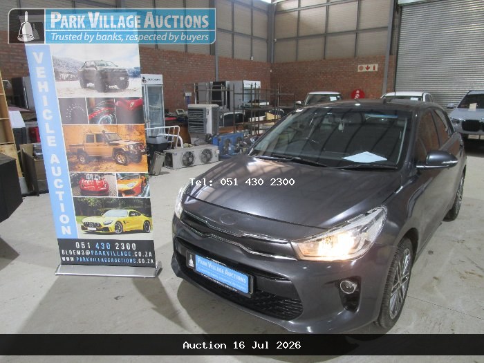 2020 KIA RIO 1.4 TEC 5DR (ODO : 180461)