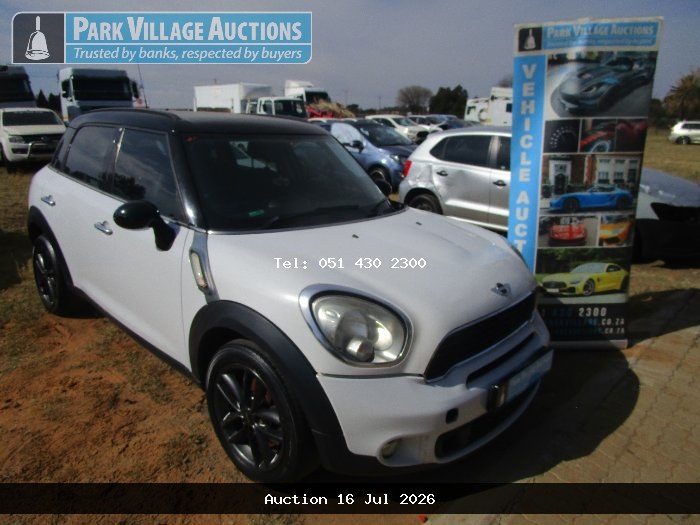 2011 MINI COOPER S COUNTRYMAN (ODO : 0)