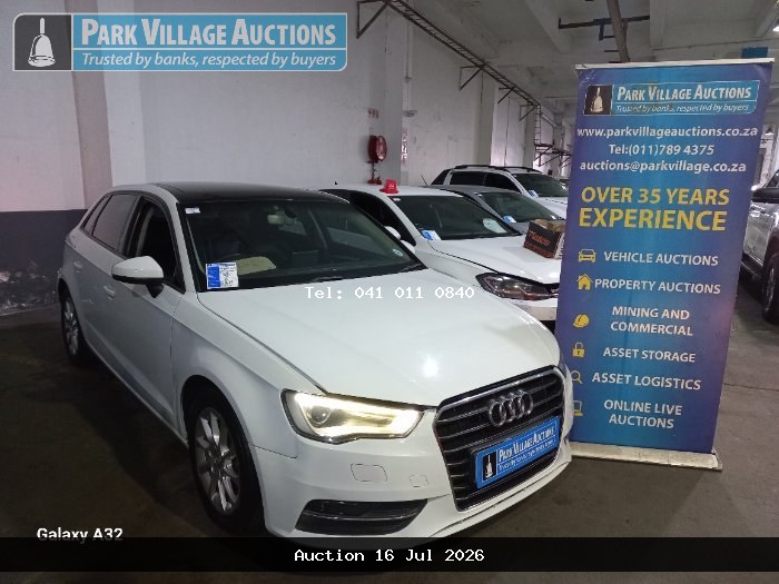 2016 AUDI A3 SPORTBACK 1.4T FSI STR (ODO : 258286)
