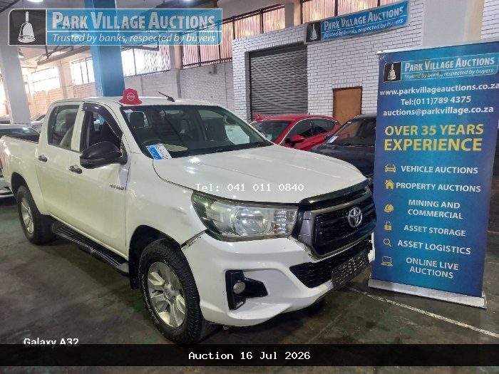 2019 TOYOTA HILUX 2.4 GD-6 SRX 4X4 PU DC (ODO : 260671)