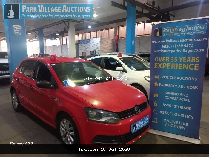 2020 VOLKSWAGEN POLO VIVO 1.4 TRENDLINE 5DR (ODO : 314488)