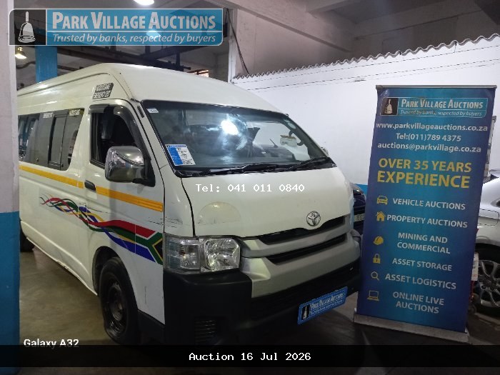 2020 TOYOTA QUANTUMHIACE 2.5 D-4D SESFIKILE 16S (ODO : 257556)